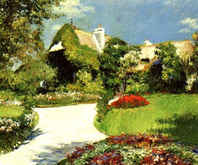 Cabaña en Trouville de Gustave Caillebotte